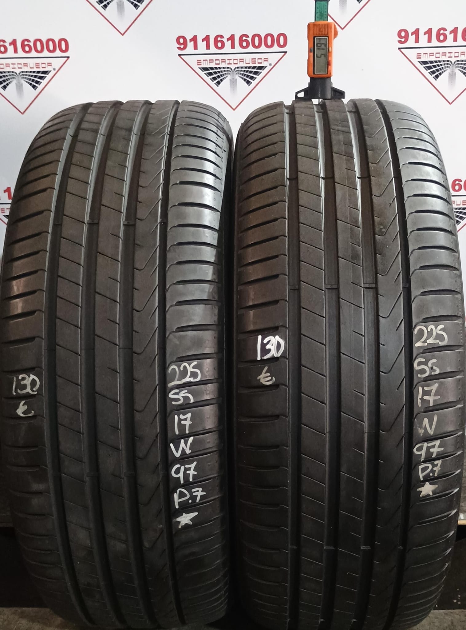 PIRELLI CINTURATO P7 USADO  225/55 R17 97 W